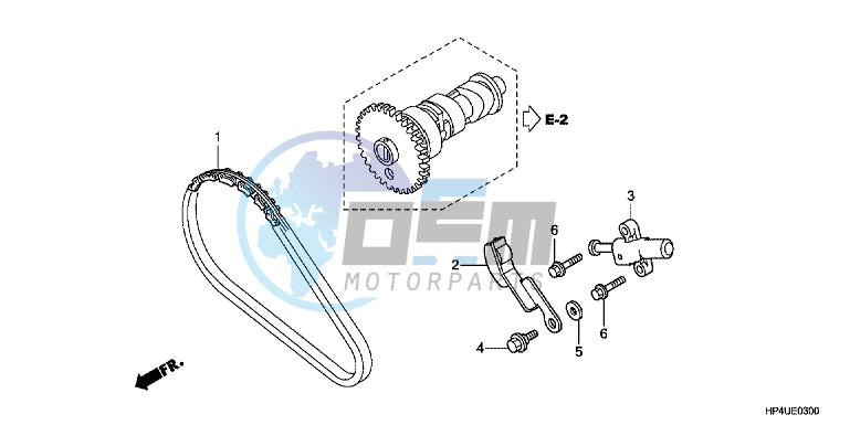 GEARSHIFT DRUM (NC750SD)