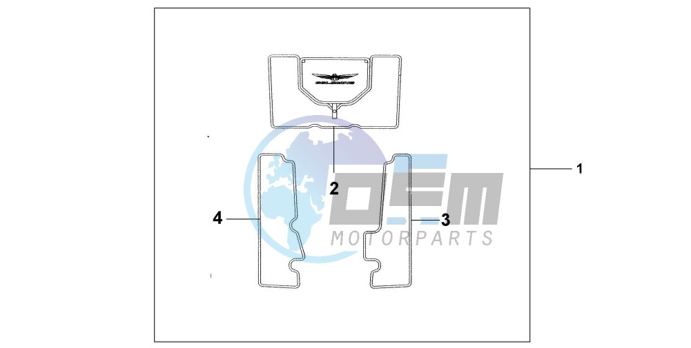 TRUNK MAT SET