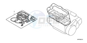 CB1300SA9 UK - (E / ABS BCT MKH MME TWO TY2) drawing GASKET KIT A (CB13009/S9/A9/SA9)