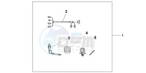 GL18009 France - (F / AB CMF NAV) drawing TRUNK INNER LAMP