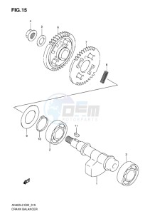 AN400 ABS BURGMAN EU drawing CRANK BALANCER