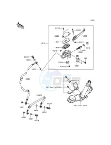 Z800 ZR800AEF FR GB XX (EU ME A(FRICA) drawing Front Master Cylinder