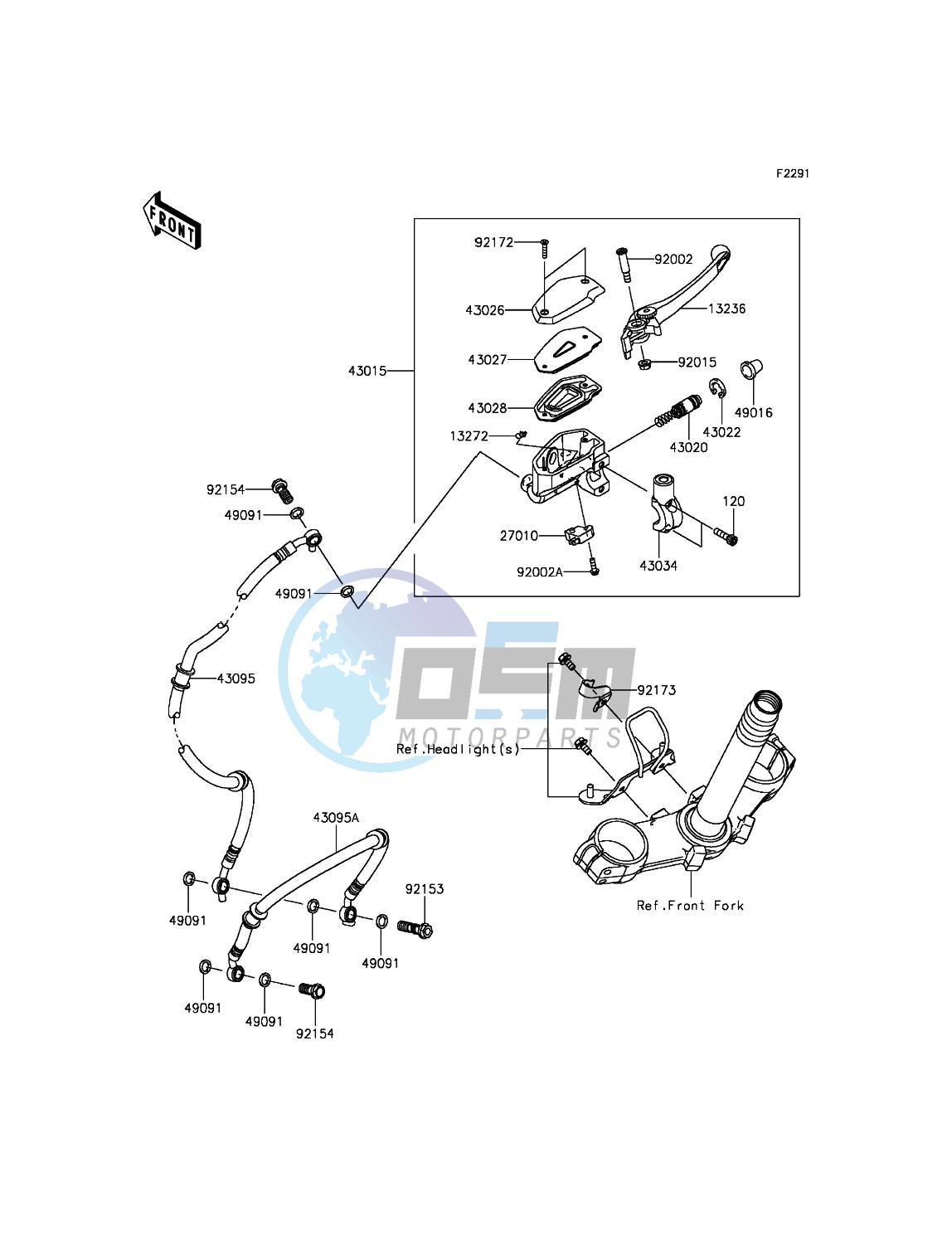 Front Master Cylinder