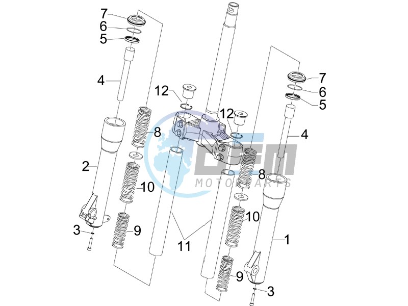 Fork components (Escorts)