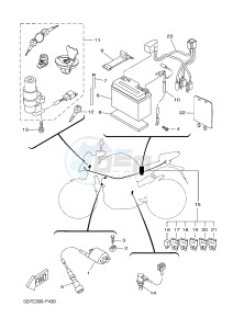 MT125 MT-125 (5D7C 5D7C 5D7C 5D7C) drawing ELECTRICAL 1