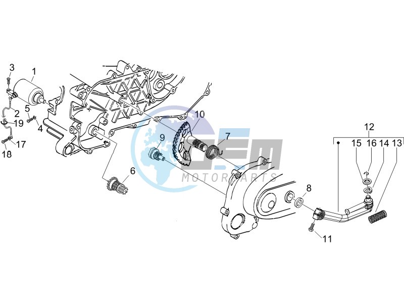 Starter - Electric starter