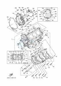 YXZ1000ET YXZ1000R SS (BASF) drawing CRANKCASE