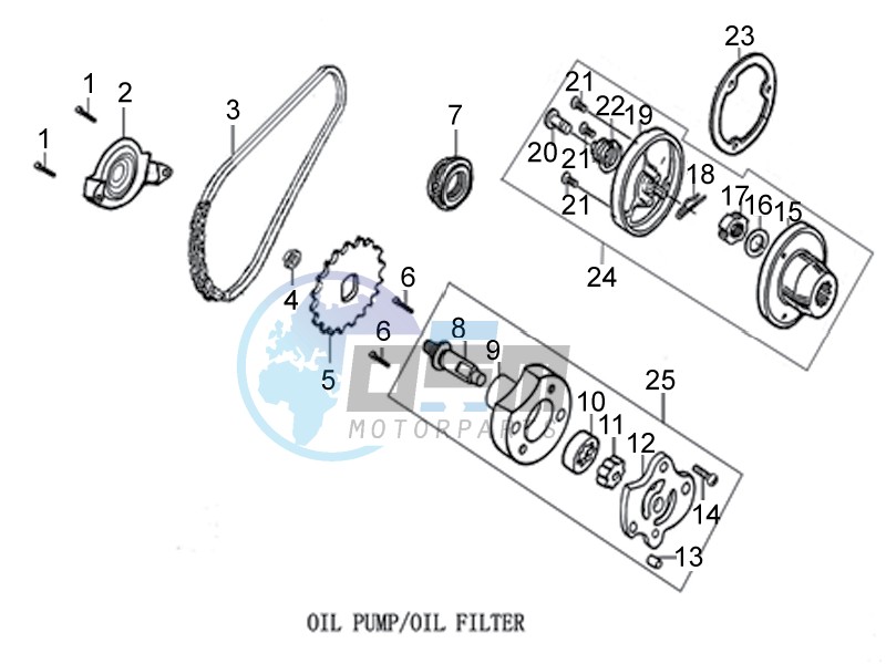 Oil pump - Oil Filter