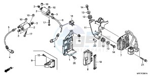 XL700VB drawing IGNITION COIL