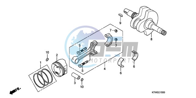 CRANKSHAFT/PISTON