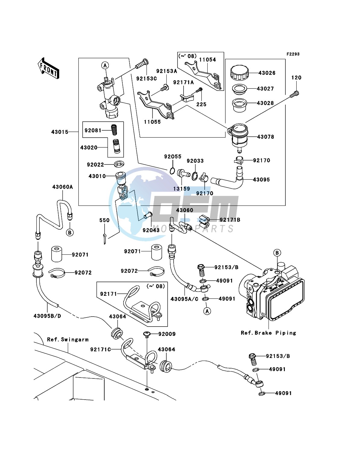 Rear Master Cylinder