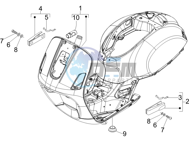 Frame - bodywork