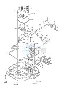 DF 225 drawing Engine Holder