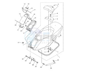 XP T-MAX 500 drawing SEAT