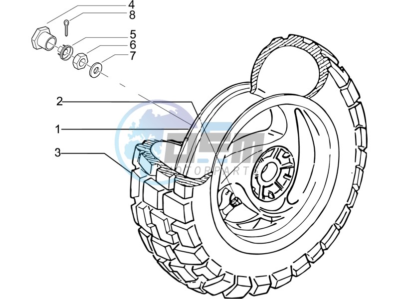 Rear Wheel