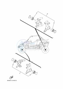 YXZ1000ET YXZ1000R SS (BAST) drawing MAINTENANCE PARTS KIT