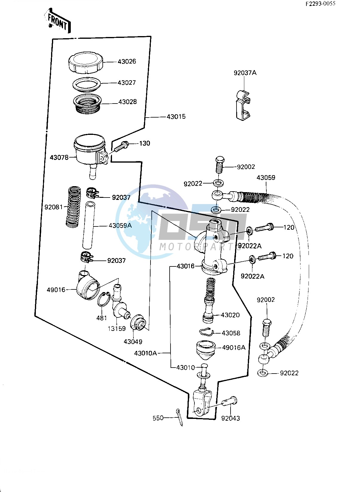 REAR MASTER CYLINDER