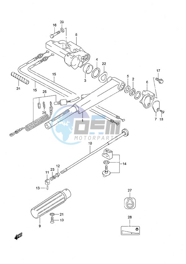 Tiller Handle