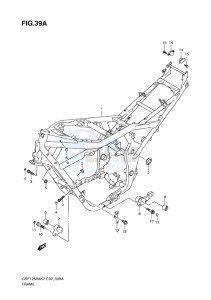 GSF-1250S ABS BANDIT EU drawing FRAME