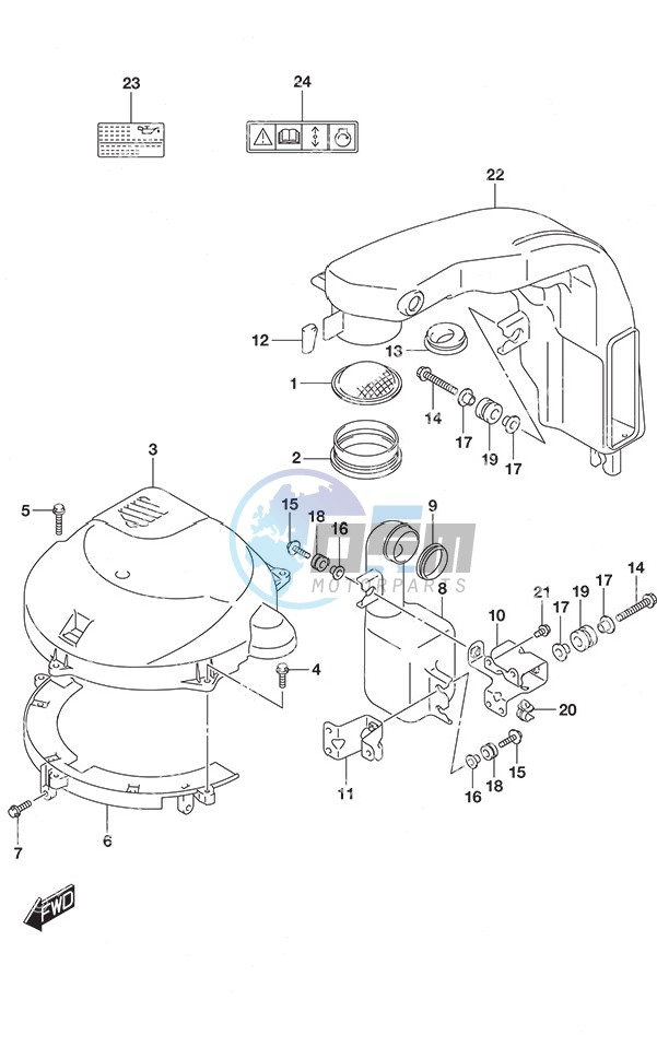 Silencer/Ring Gear Cover