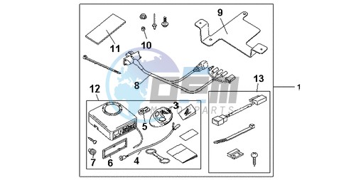 KIT ALARM SYS