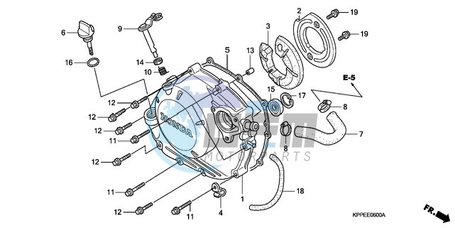 RIGHT CRANKCASE COVER