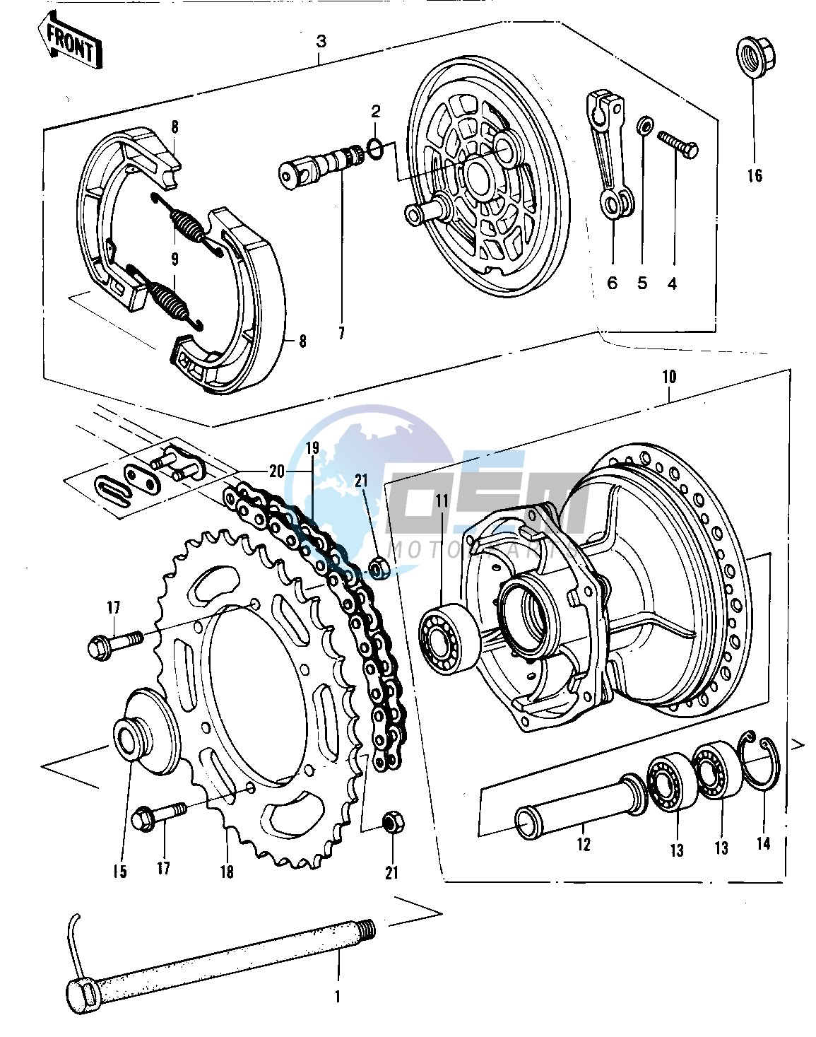 REAR HUB_BRAKE_CHAIN