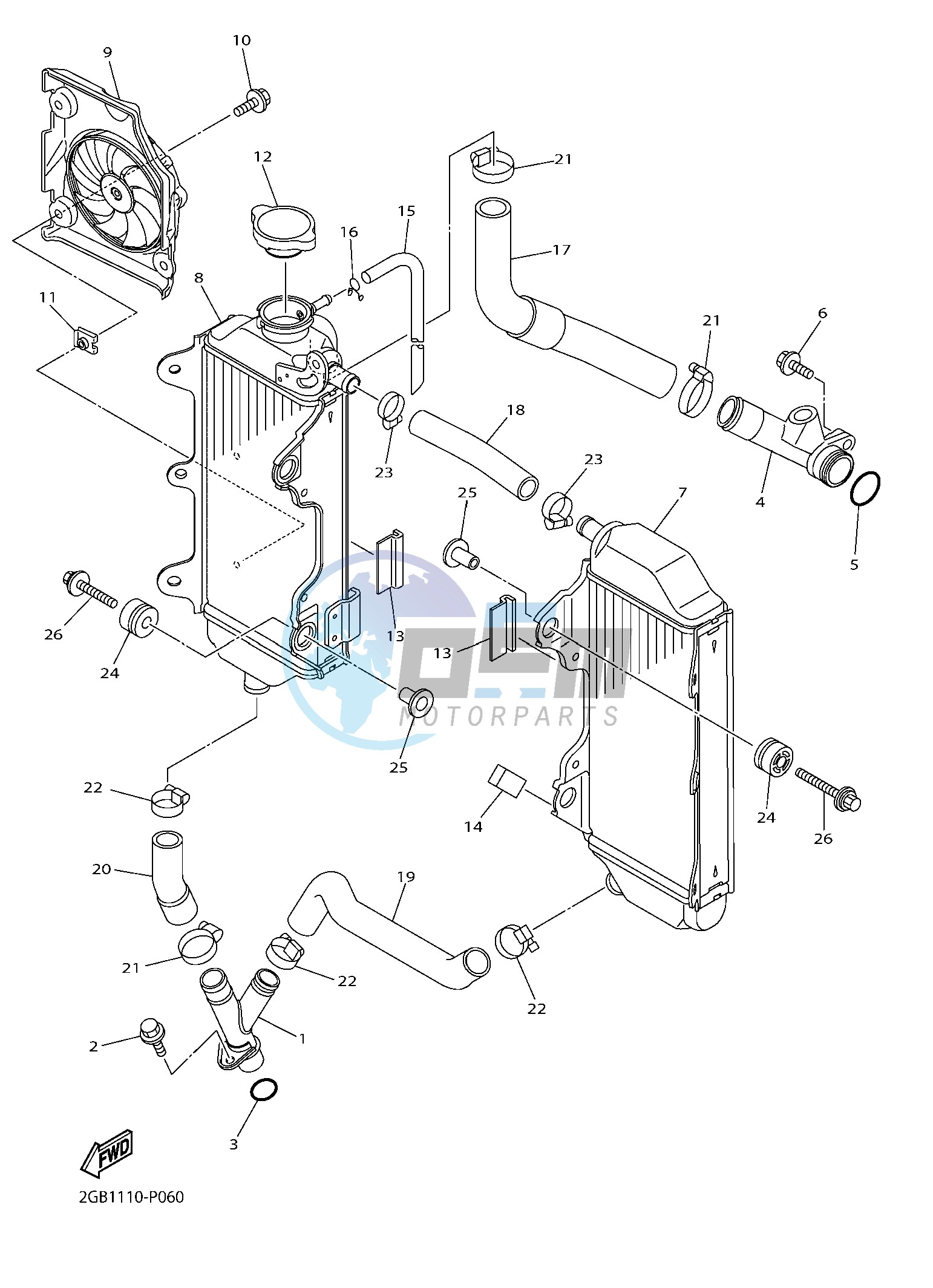 RADIATOR & HOSE