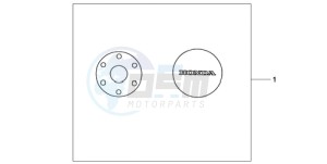 CB600F9 U / ABS ST drawing CRANKCASE *R320P*