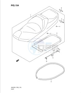 AN400Z drawing SEAT (AN400ZAL1 E2)