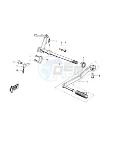 MC1 M A (-A) 90 drawing GEAR CHANGE MECHANISM -- 74-75 MC1M_MC1M-A- -