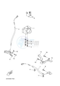 YZF-R125A YZF-R125 ABS R125 (5D7E) drawing ELECTRICAL 3