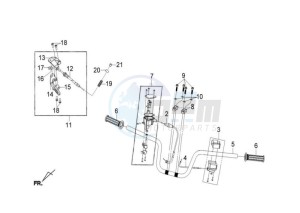 QUAD LANDER 300S drawing HANDLEBAR