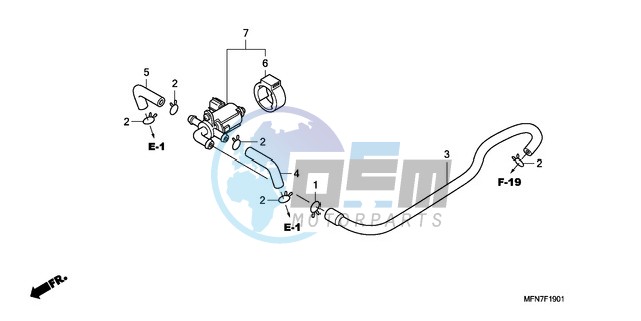 AIR INJECTION CONTROL VALVE