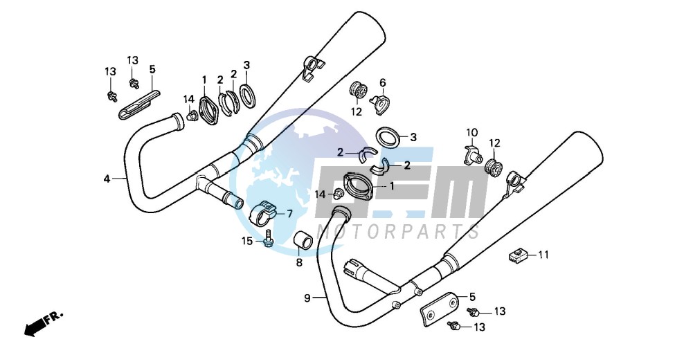 EXHAUST MUFFLER