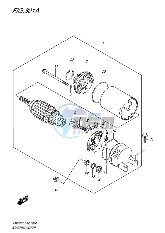 STARTING MOTOR