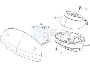 GTV 300 4T 4V ie drawing Handlebars coverages