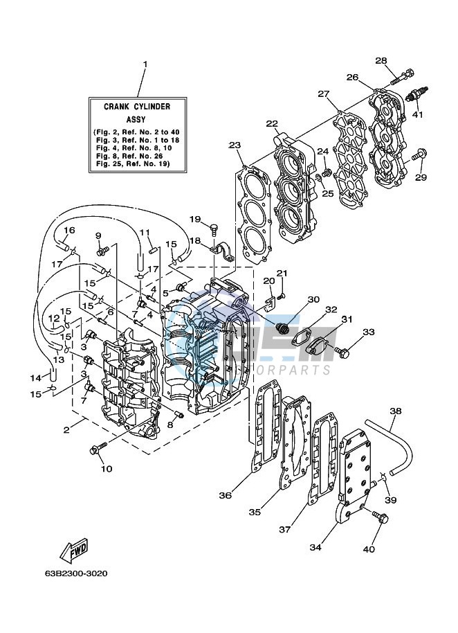 CYLINDER--CRANKCASE