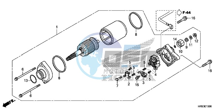 STARTER MOTOR