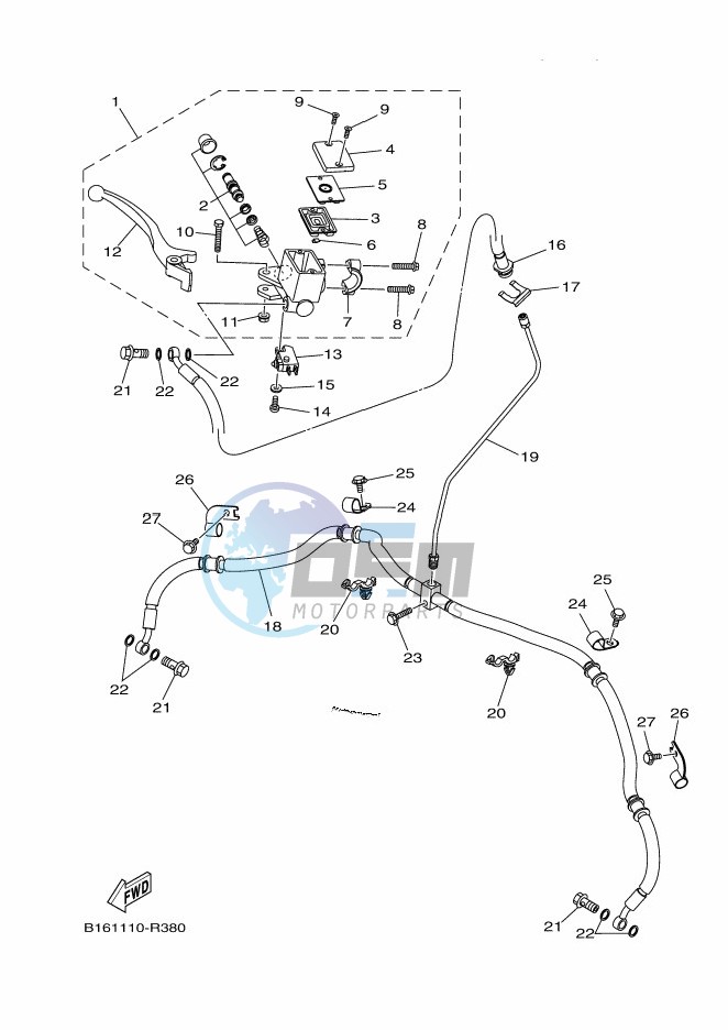 FRONT MASTER CYLINDER