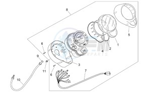 Mojito custom 50 2t (eng. aprilia) drawing Dashboard