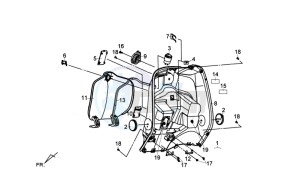 FIDDLE III 125 drawing COWLING INNER FR PLATE