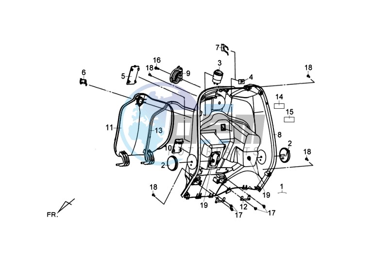 COWLING INNER FR PLATE