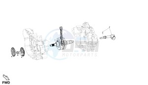 TERRA - ADVENTURE - 125 CC VTHTS1A2B VTHTS1A1A 4T EU3 - 4T ADVENTURE drawing CRANKSHAFT