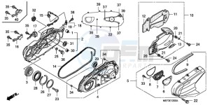 FJS400D9 F / CMF drawing SWINGARM