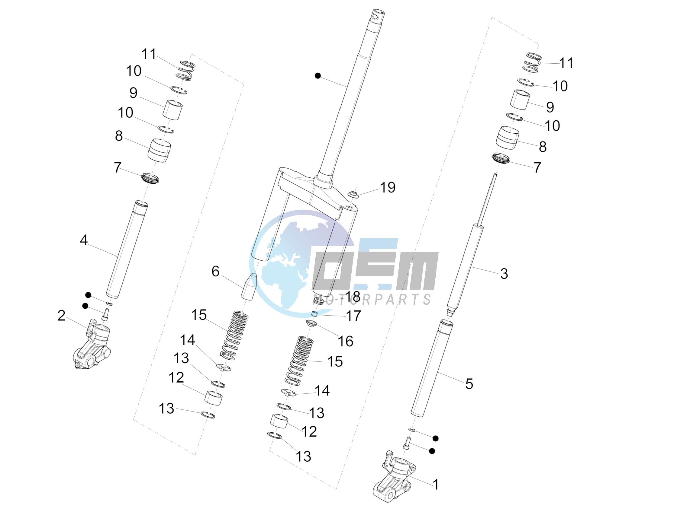 Fork's components (Wuxi Top)