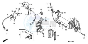 XL700V9 UK - (E / MKH SPC) drawing IGNITION COIL