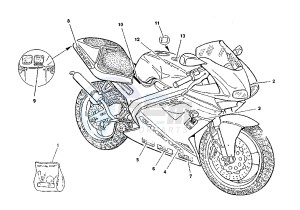 MITO EV 125 drawing EMBLEMS MITO EV YELLOW FLY