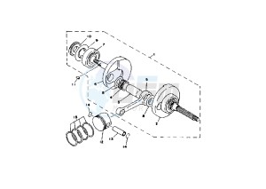 XC T CYGNUS 125 drawing CRANKSHAFT PISTON