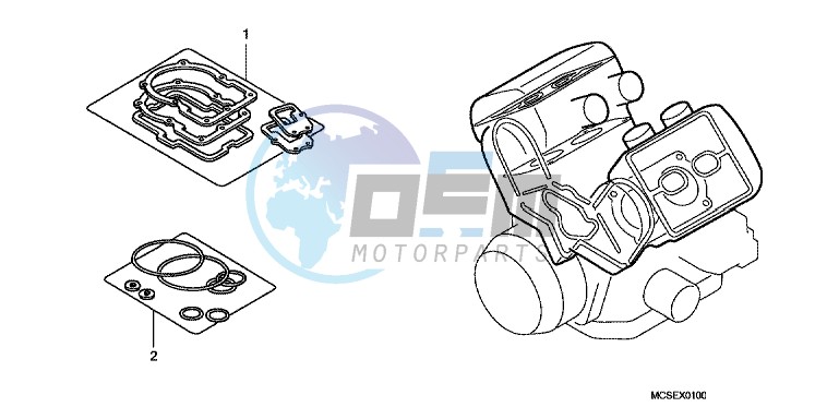 GASKET KIT A